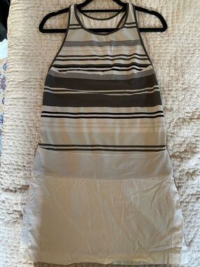 classic fit cotton blend scoop dress lululemon Classic-Fit Cotton-Blend Scoop Dress
